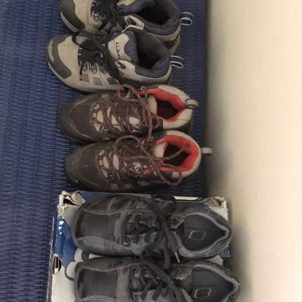 Boys boots/shoes size 1, 1.5 & 2